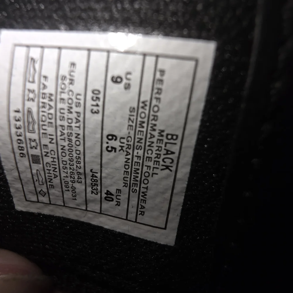 MERRELL'S Women's Black Leather Boots - Picture 9 of 11